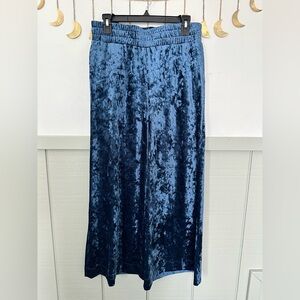 Blue Velvet Pants